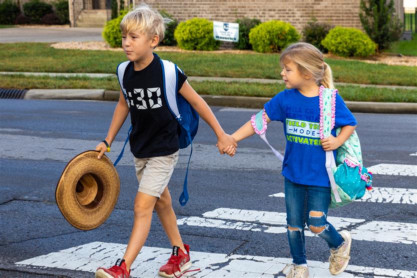 Students Walk to School